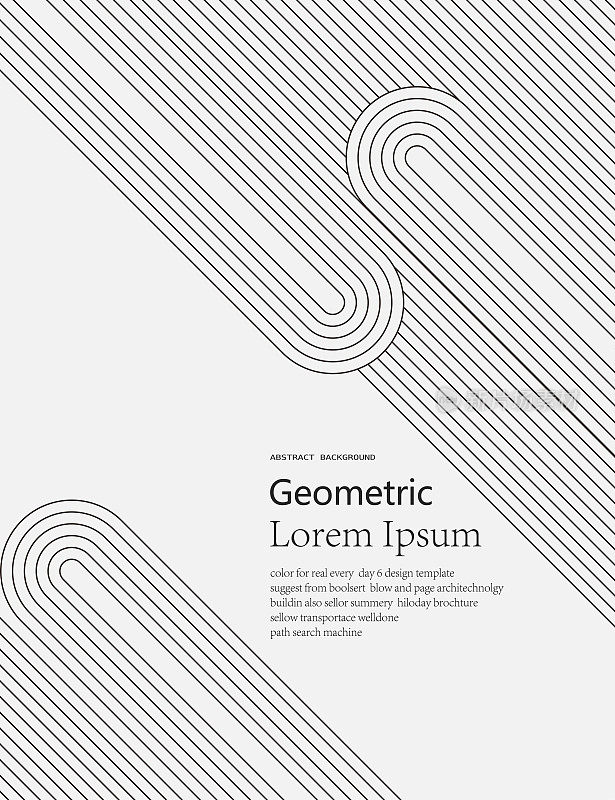 Geometric arrange line pattern background
